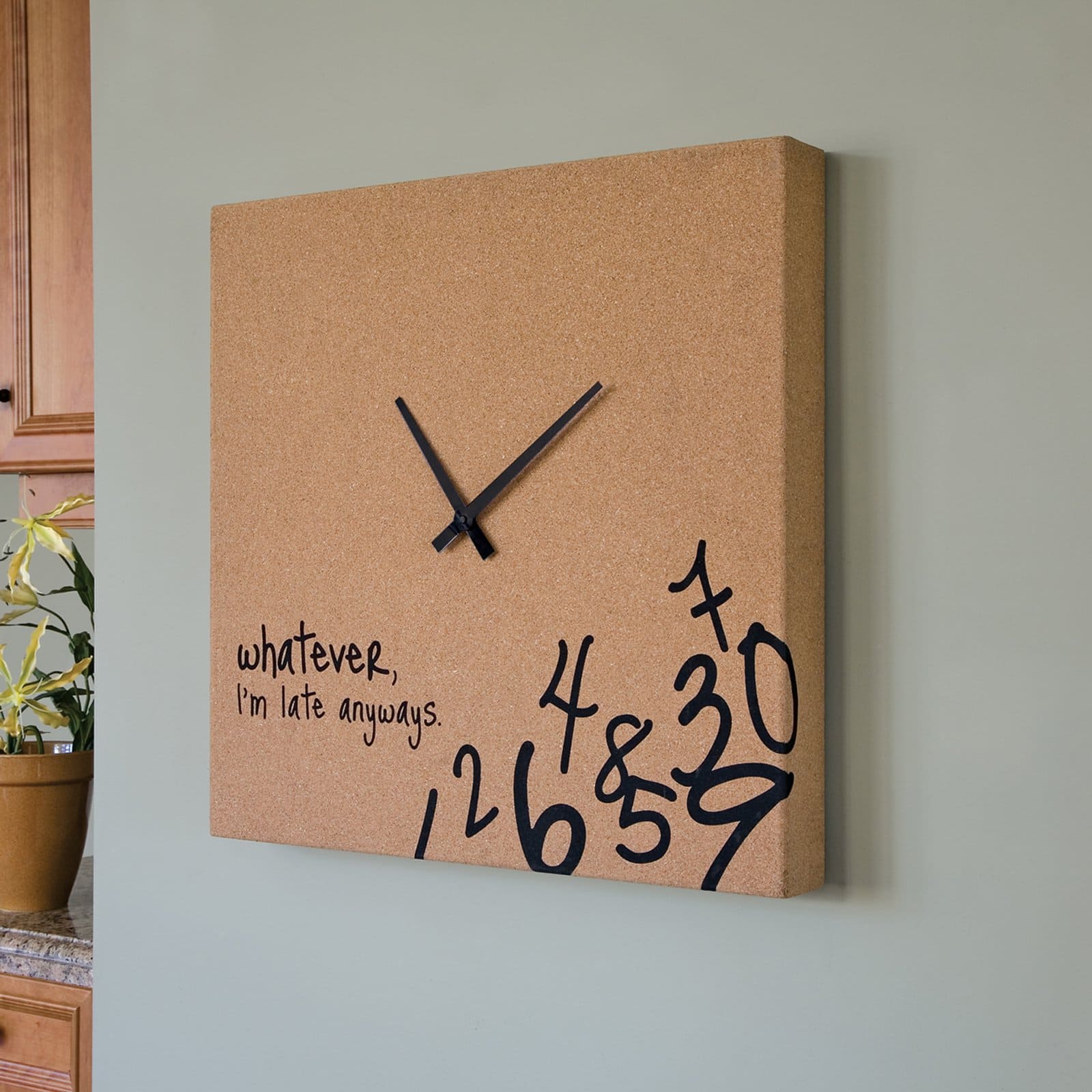 The clock for those who are always late