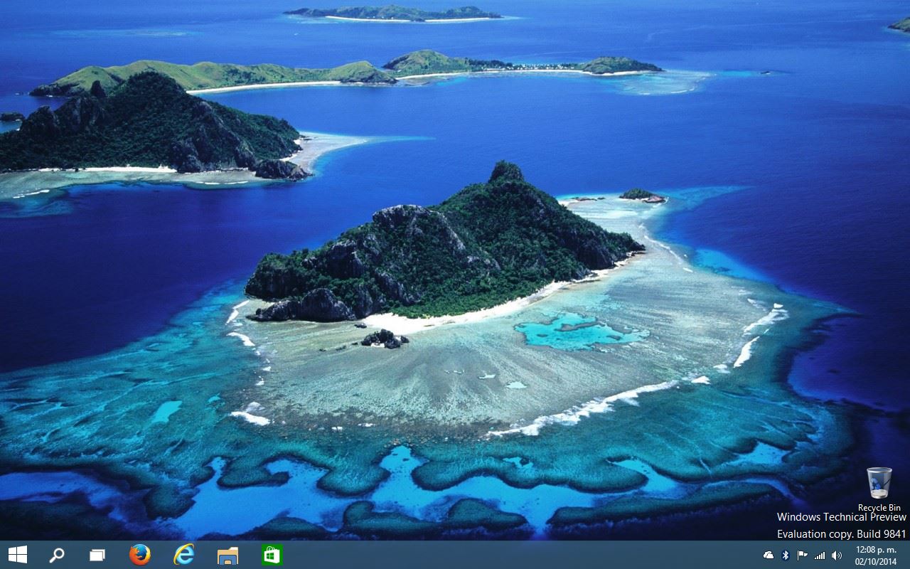 Windows 10 Technical Preview Desktop